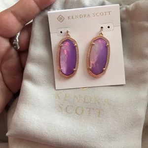 Kendra Scott LE RG and mother of Pearl Lilac Elle